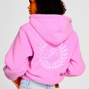 NEW PINK Victoria's Secret Lavender Fleece Jacket